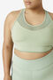 UPLIFT RACERBACK BRA TOP/BASIL/4XLarge