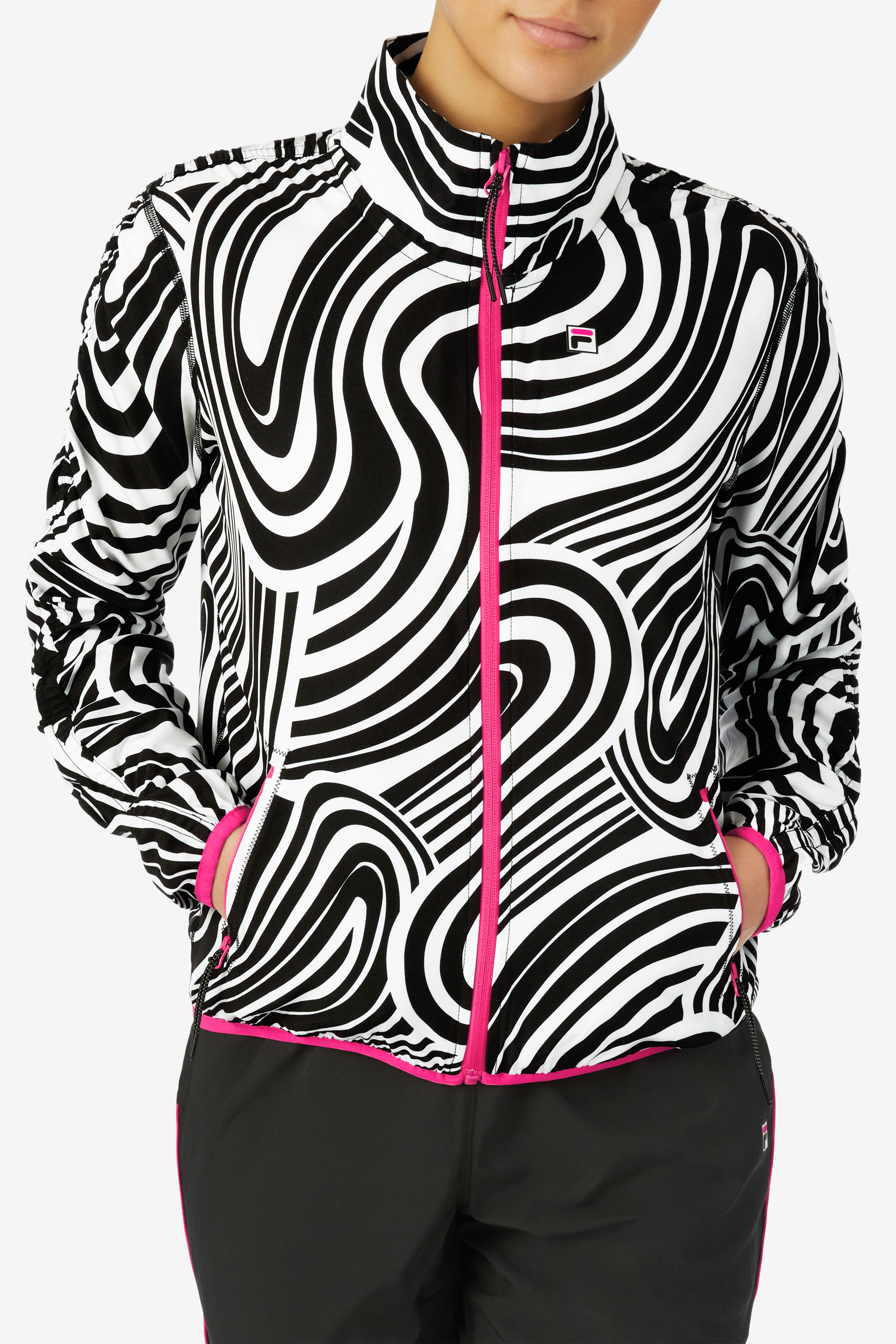 Fila track jacket women's discount