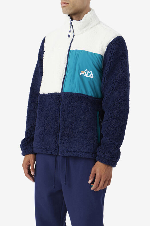 Ravi Sherpa Jacket Sweatshirts & Hoodies Fila