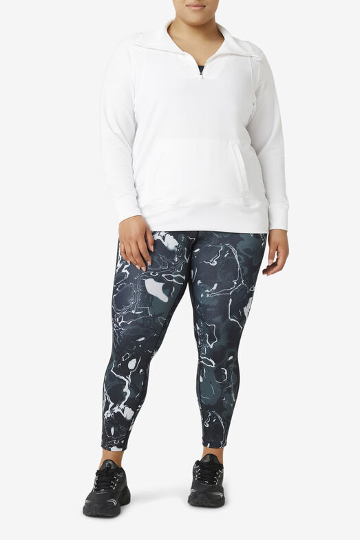 FI-LUX HALF ZIP/WHITE/1XLarge