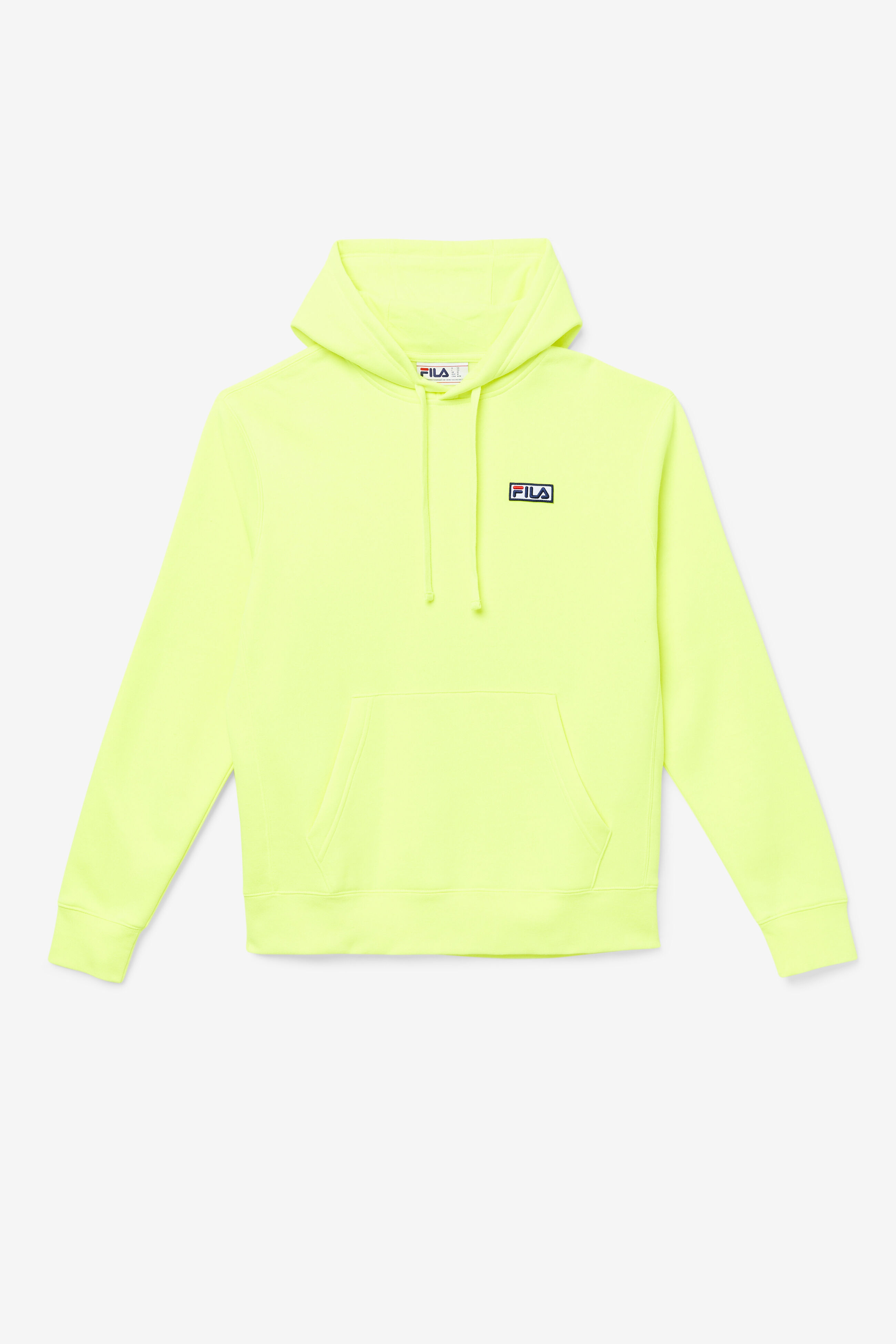 Fila hoodie mens top yellow