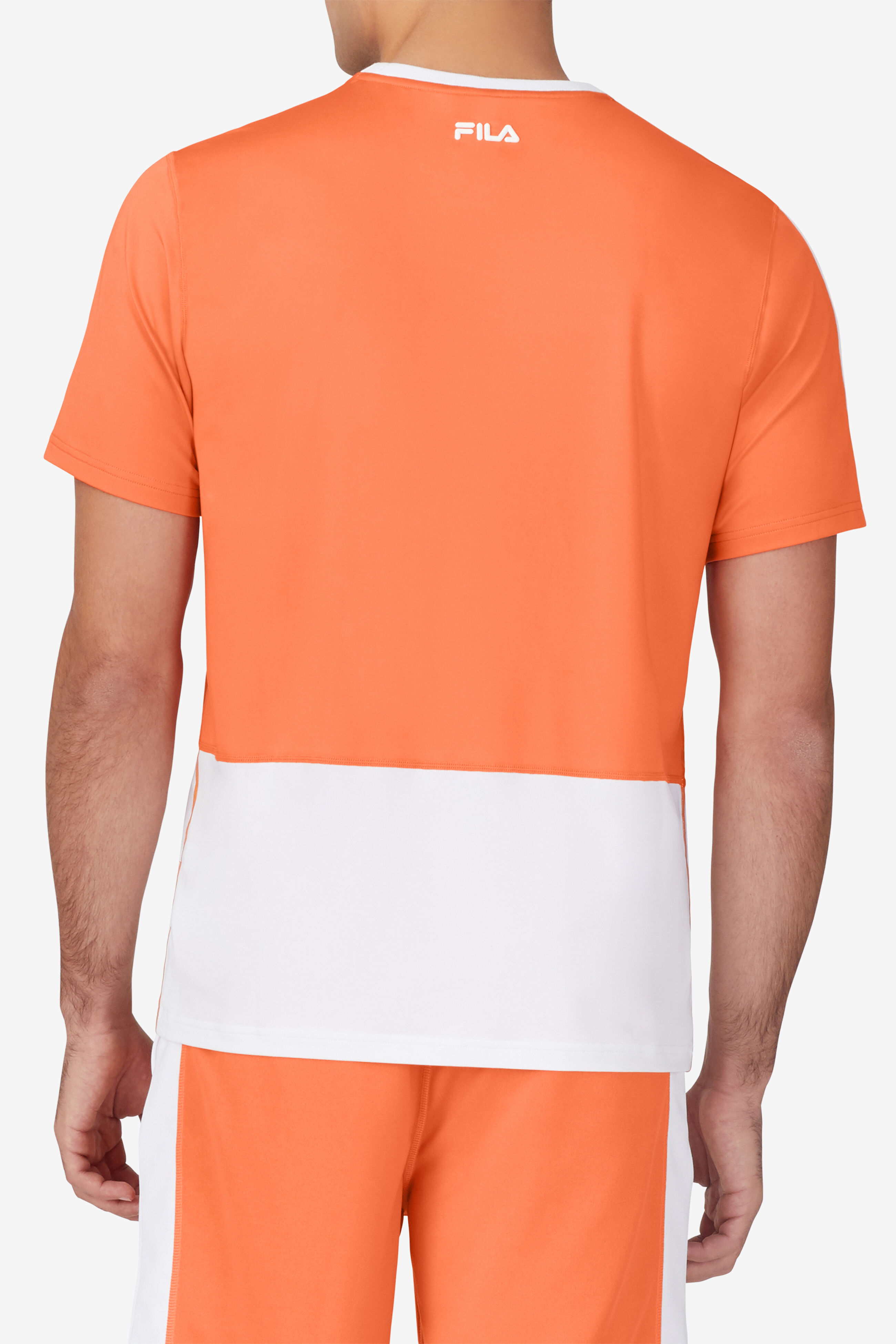 Tee shirt fila orange hotsell