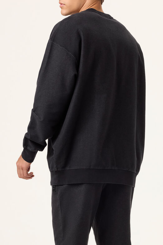 DENIM RESEARCH CREW NECK