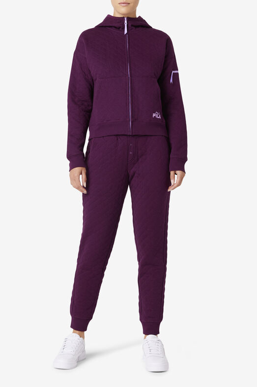 FINLEY HIGH RISE QUILTED JOGGER
