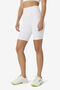 CAM HIGH RISE 8 IN BIKE SHORT/WHITE/Extra Small