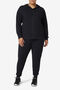FI-LUX TEXTURE FULL ZIP HOODIE/BLACK/1XLarge