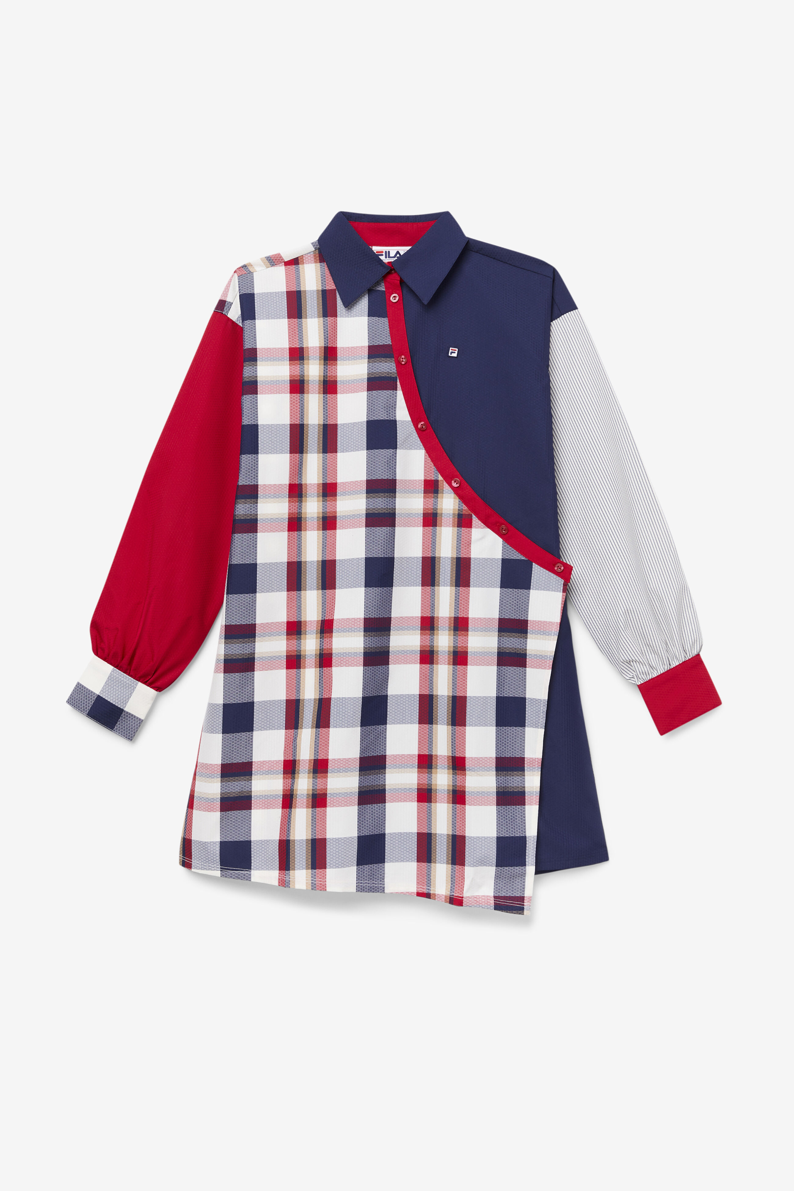 Zerlina Oversized Shirt Dress Fila