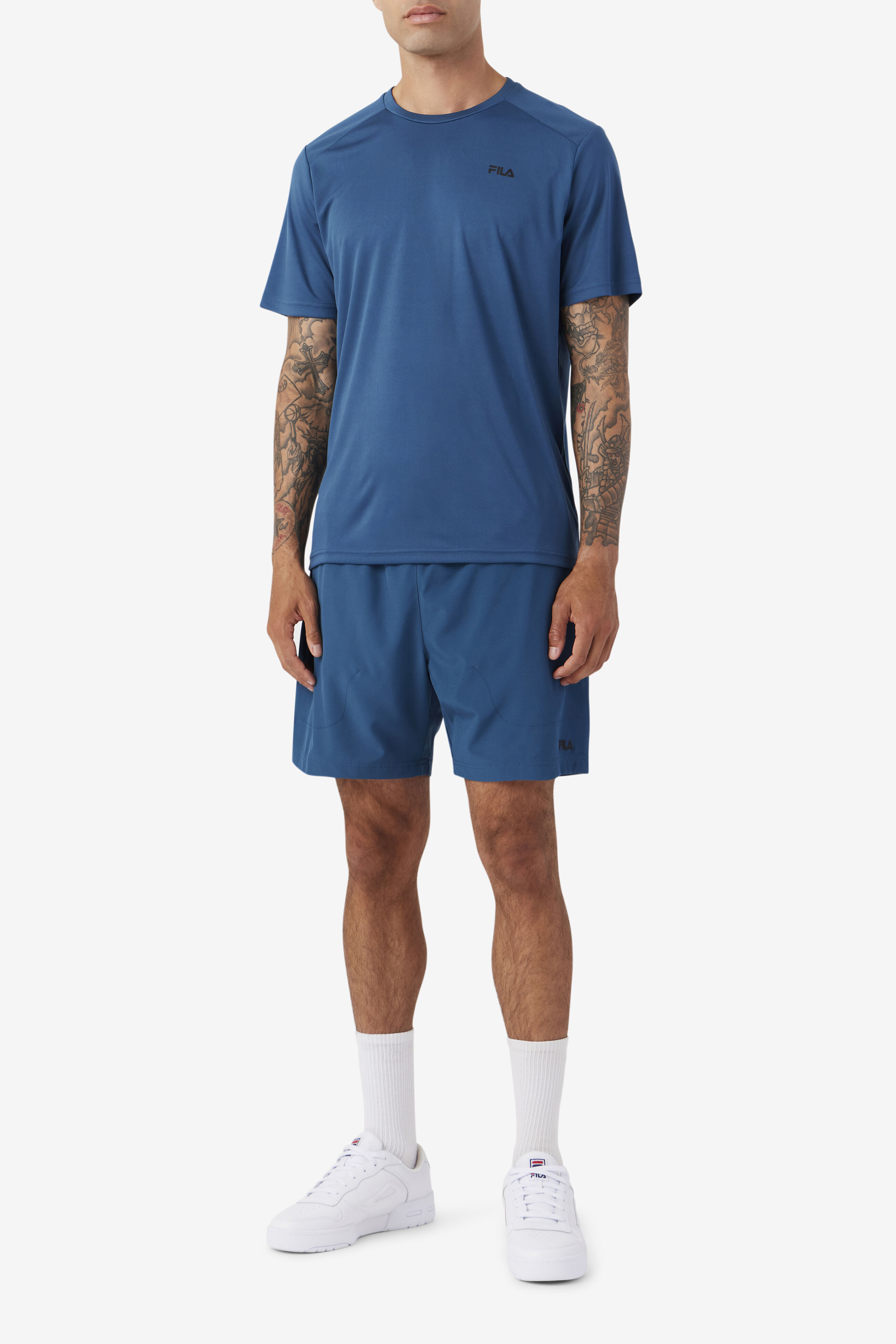 Finula Men s Athletic Shorts With Zipper Pockets Fila