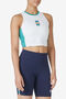 FILA X DVRX VENTED CROP TANK
