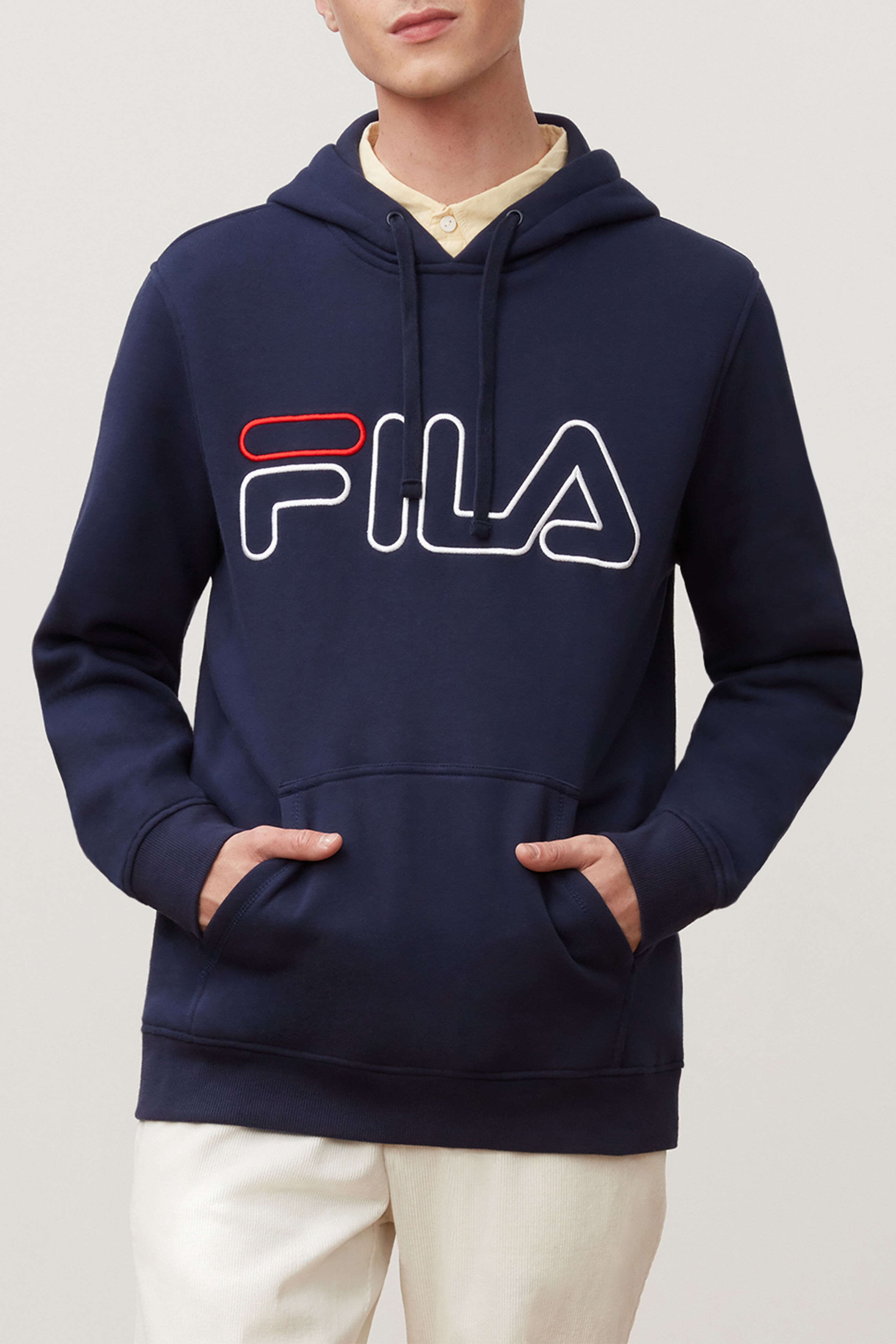 Blue fila hotsell hoodie
