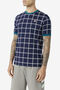 SLATE WINDOW PANE RINGER/PEAC/SHSPC/WHT/Large