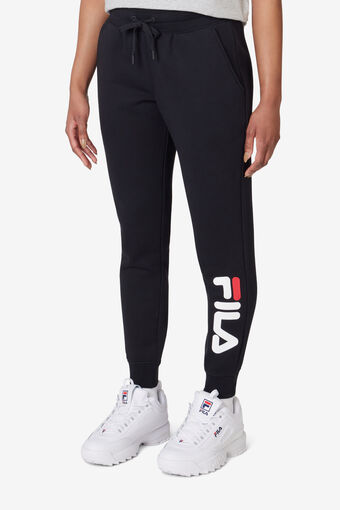 Buy FILA Women Acanthus Navy Blue Joggers Online