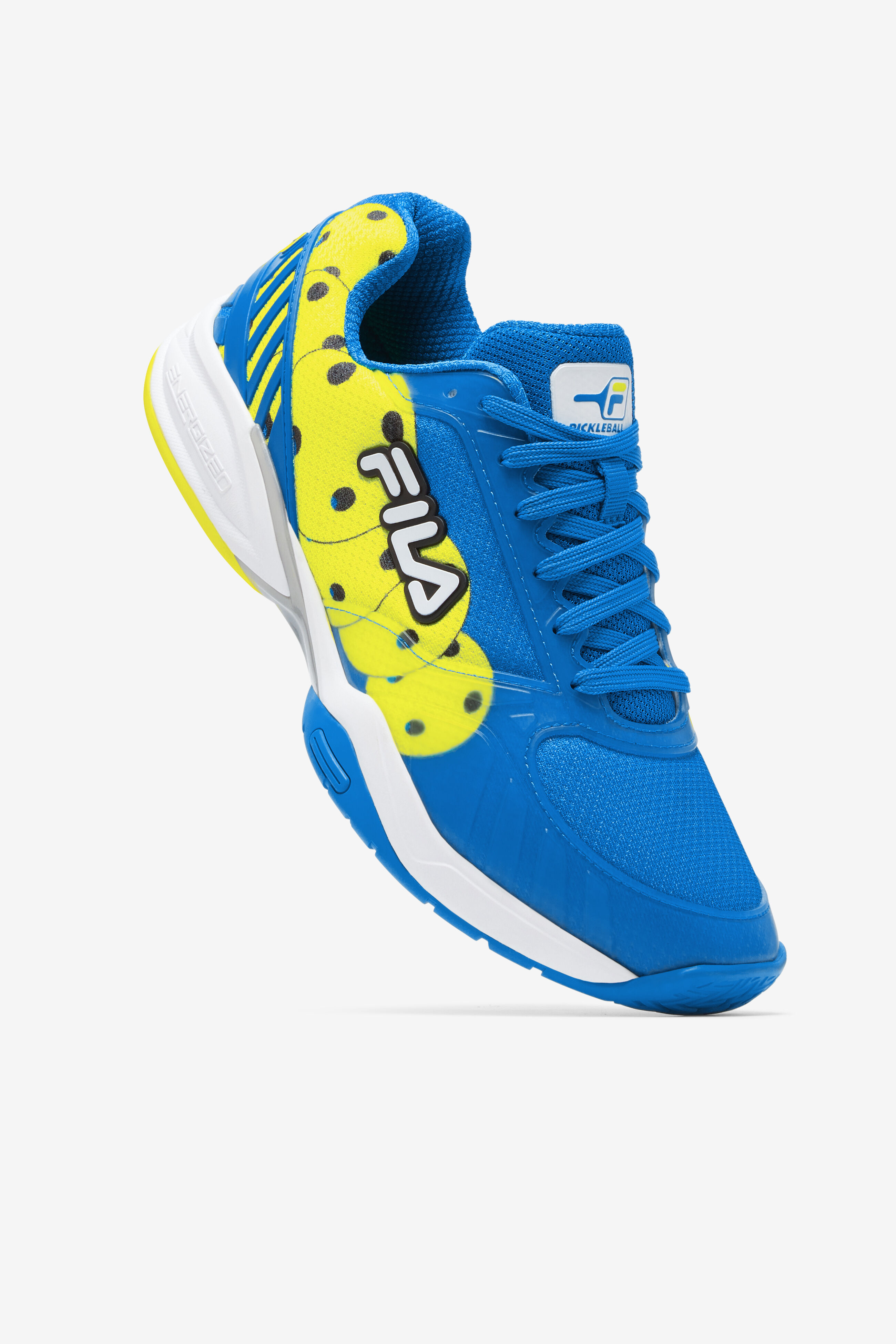 Blue and hotsell yellow fila shoes