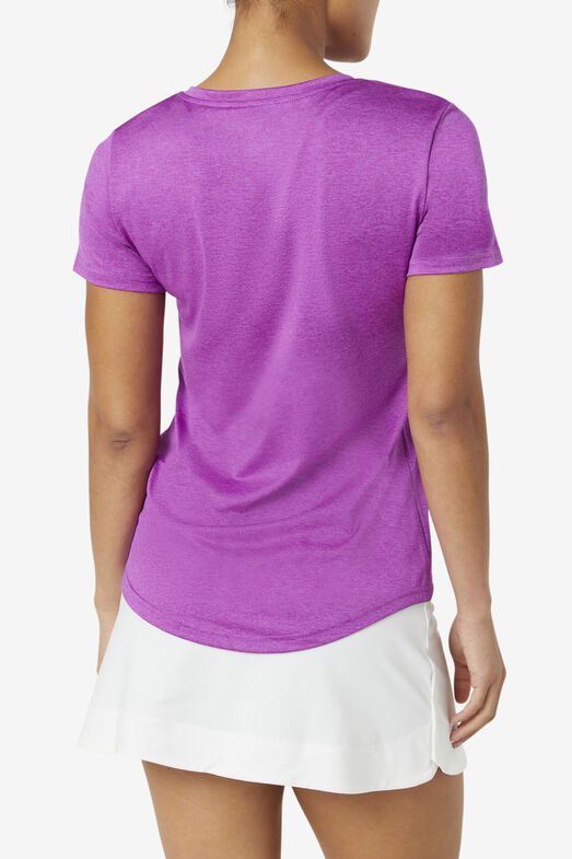 PICKLEBALL SILKY V NECK S/S