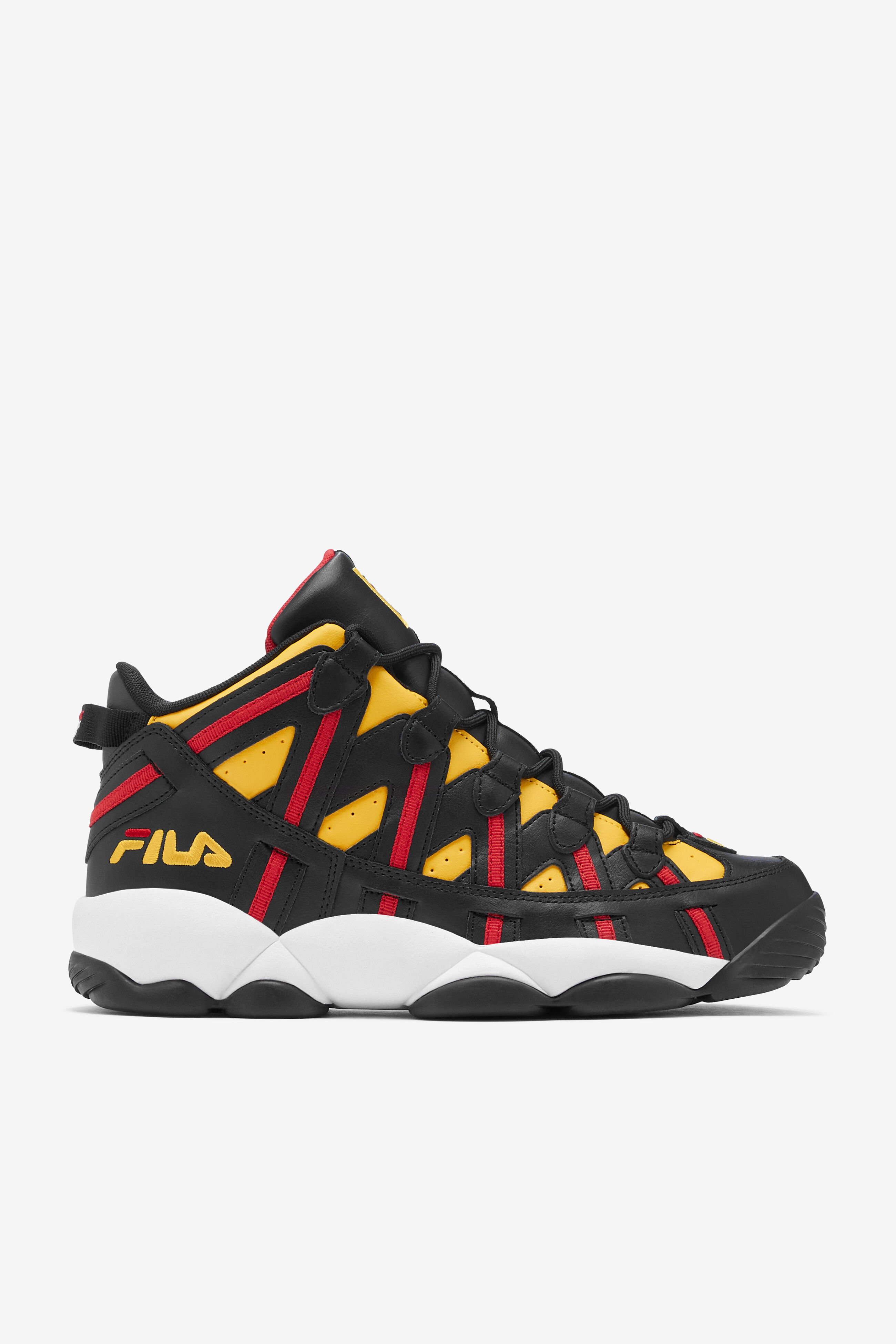 Black Red Stackhouse Spaghetti Men s Basketball Shoes Fila