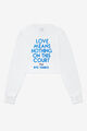 NYC LOVES MEANS CROPS L/S