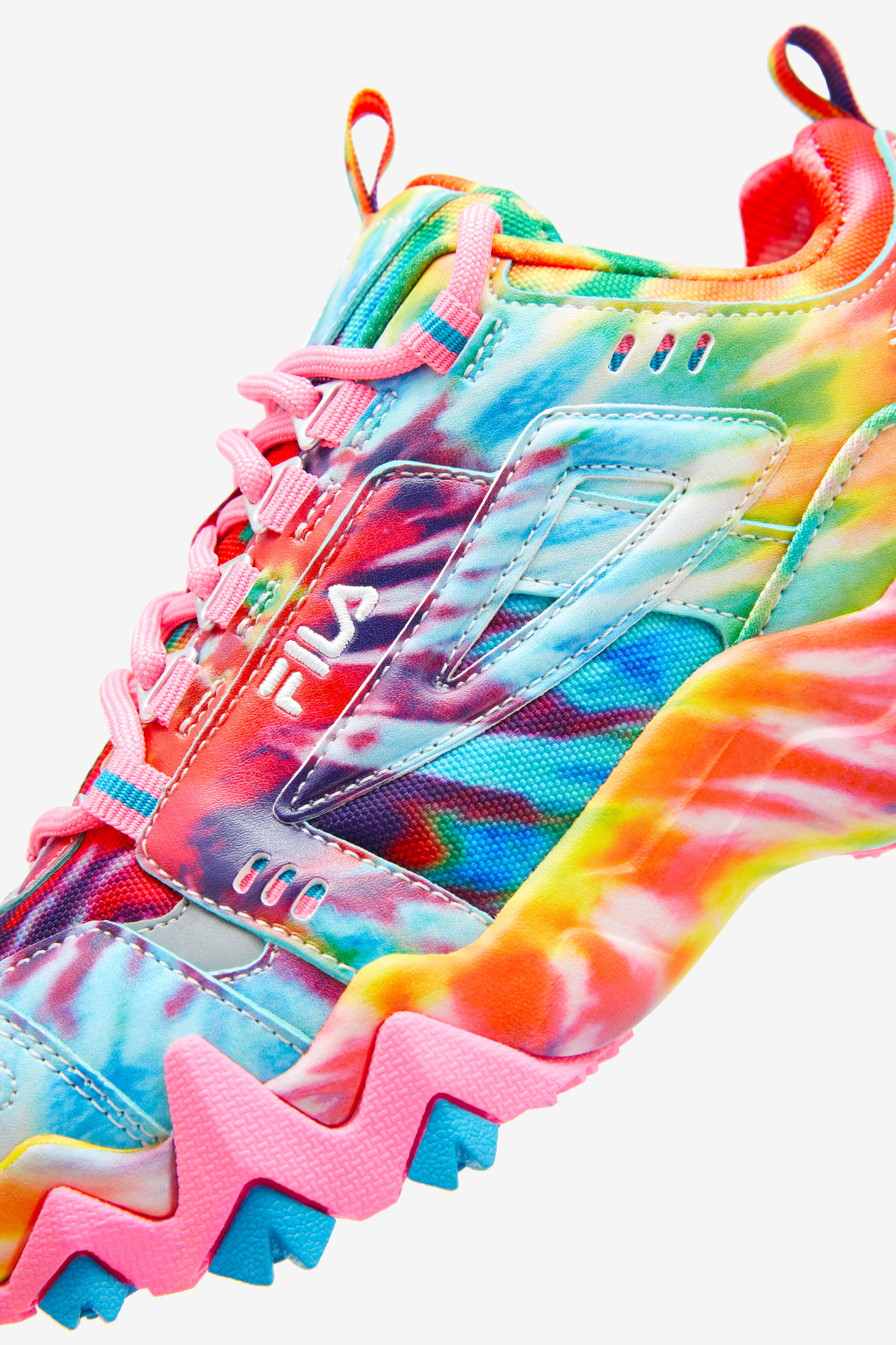 Tie dye fila new arrivals shoes
