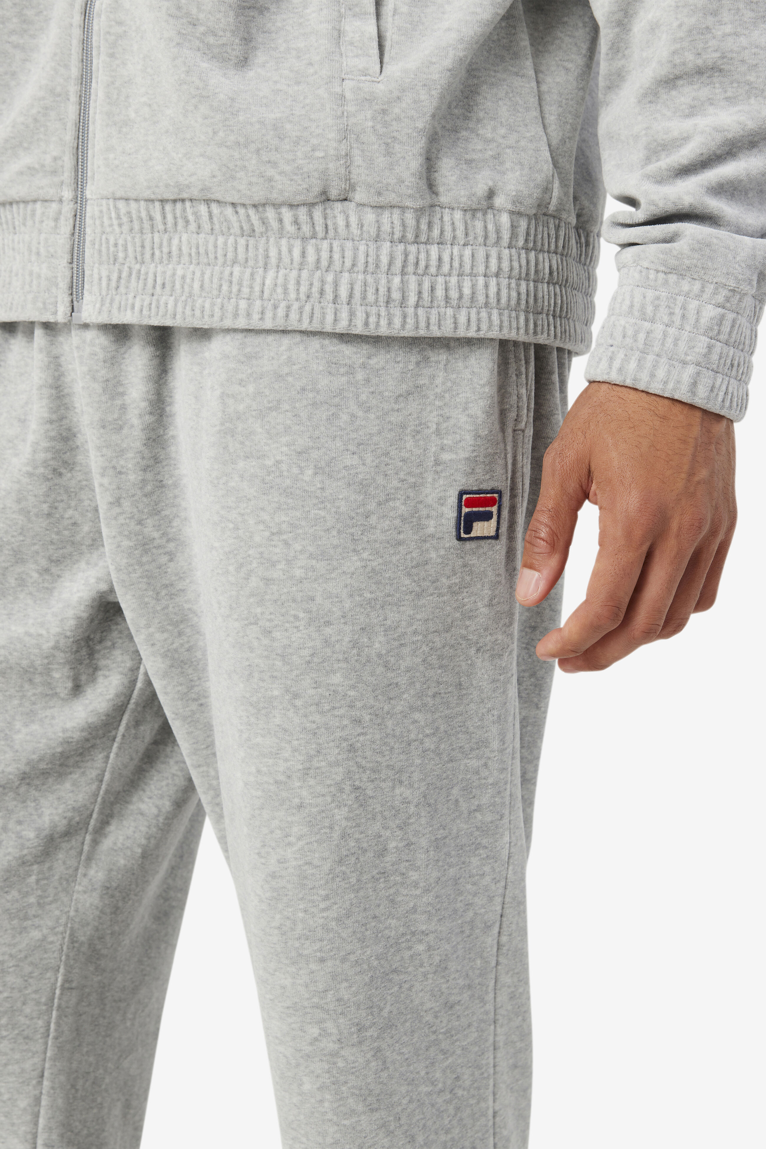 Grey shop fila sweatpants