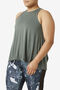 FI-LUX OPEN BACK TANK TOP/THYME/1XLarge