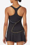 RACERBACK TANK/BLK/RATTN/DBLU/Large