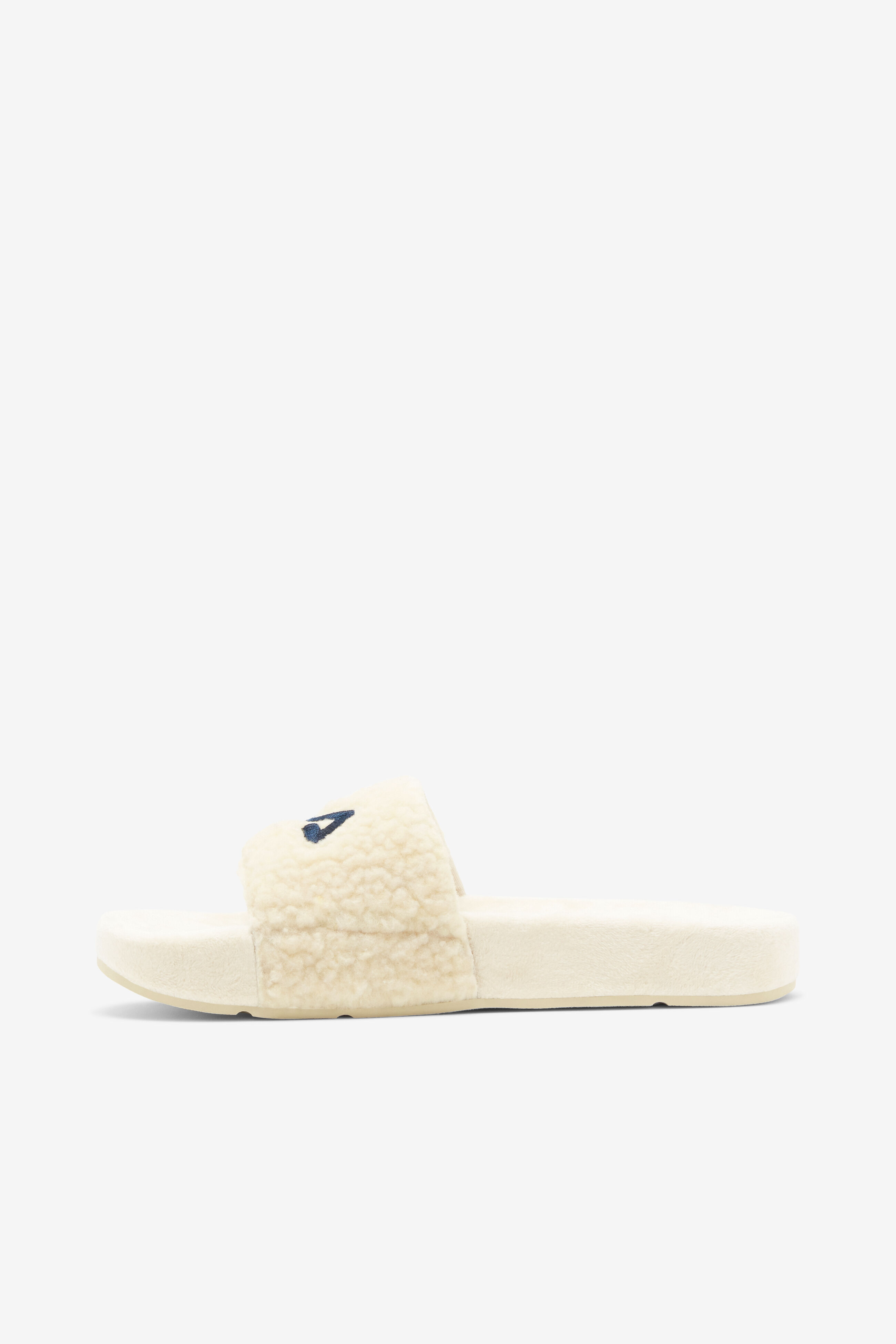 Nike store fuzzy slides