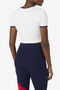 PERLA SHORT SLEEVE CROP TEE