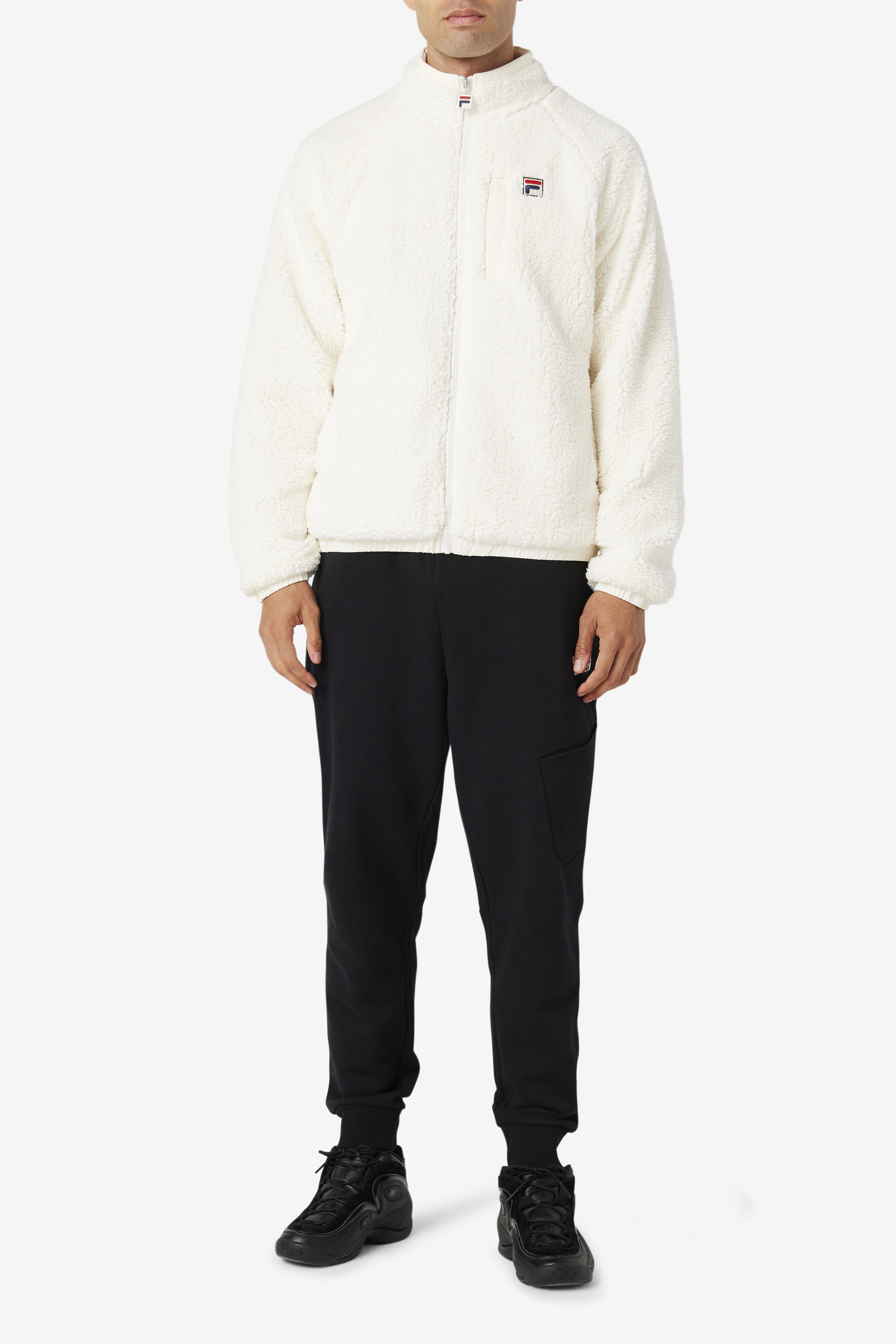 Fila finch batwing discount sherpa zip through