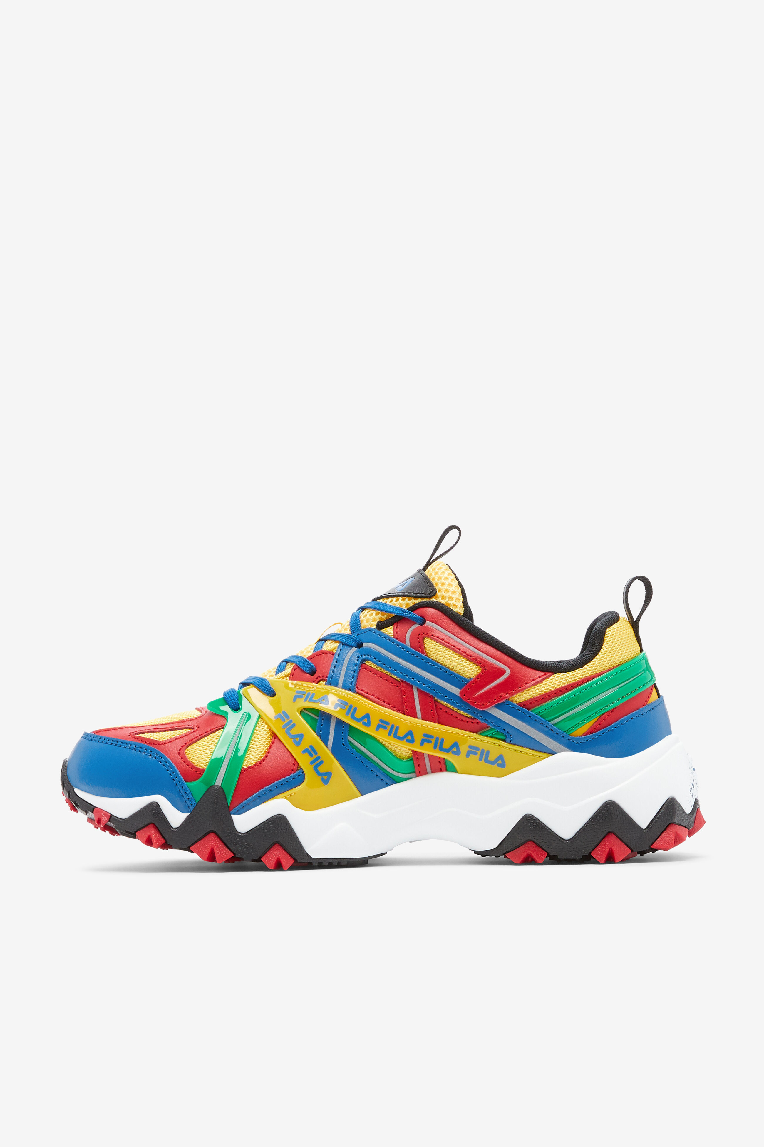 Multi color fila sale