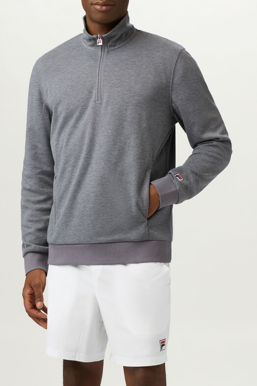 ESSENTIALS LONG SLEEVE 1/4 ZIP
