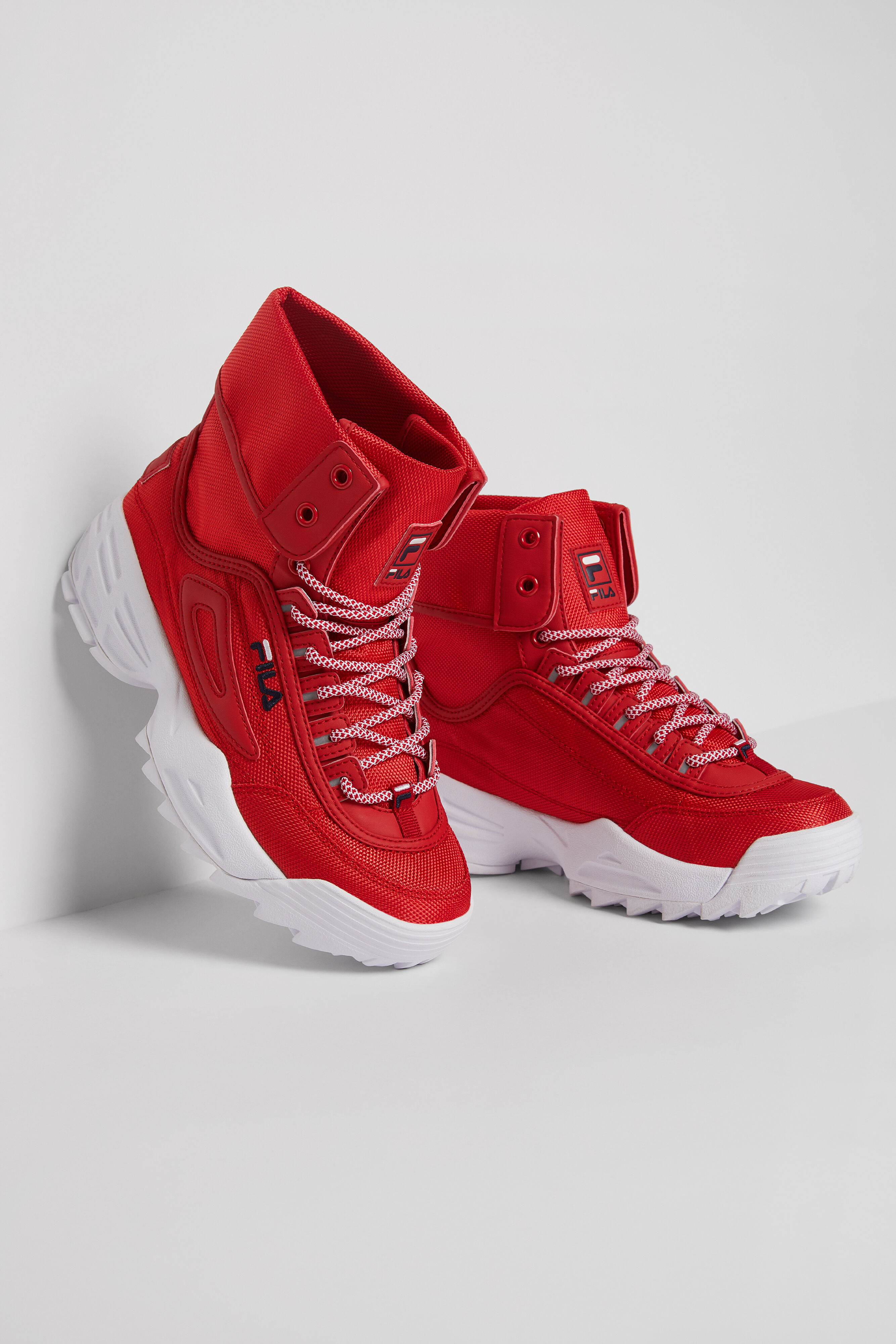 High top discount fila disruptor