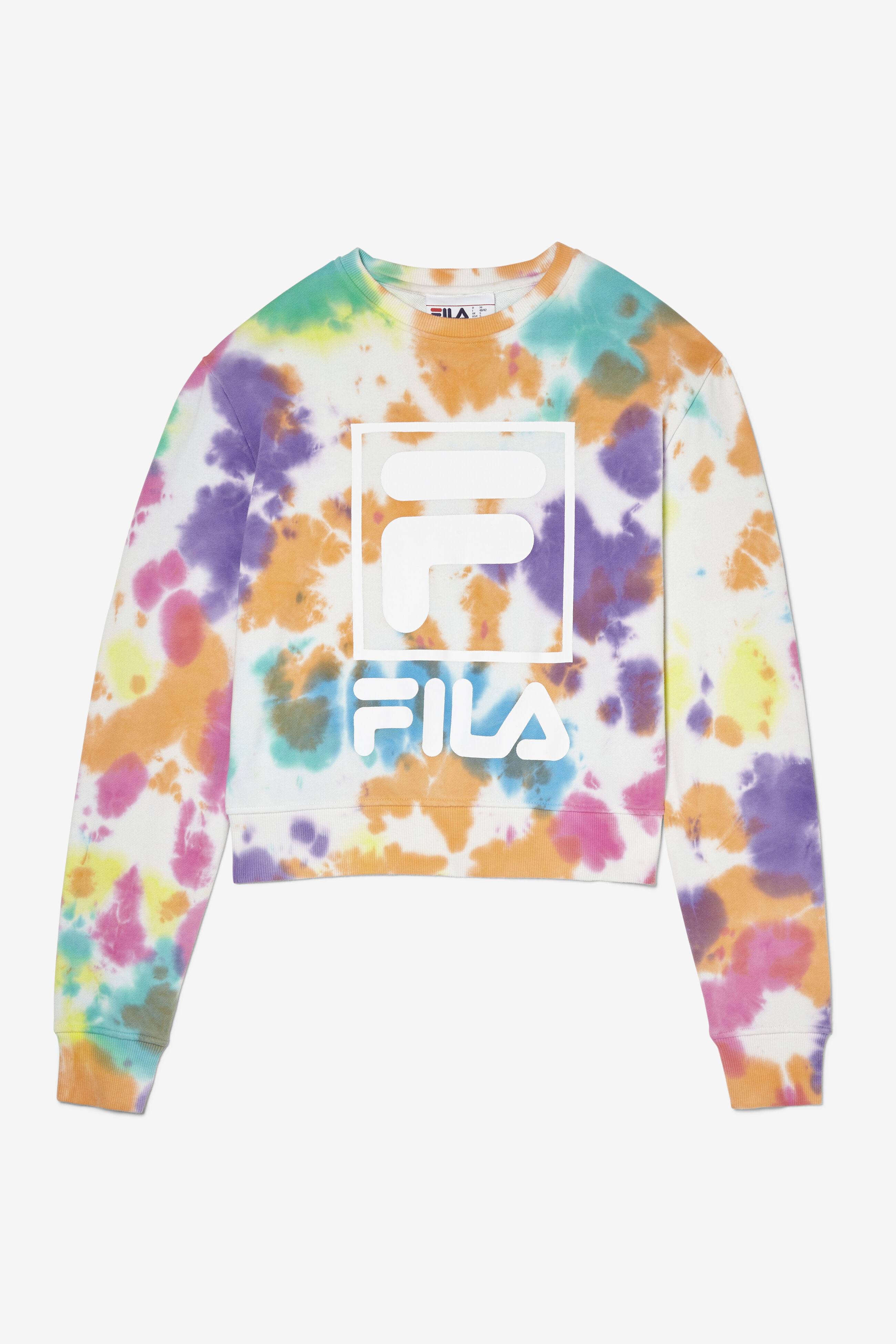 Fila tie best sale dye sweatshirt