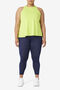 SASSY SINGLET/ACIDLIME/1XLarge