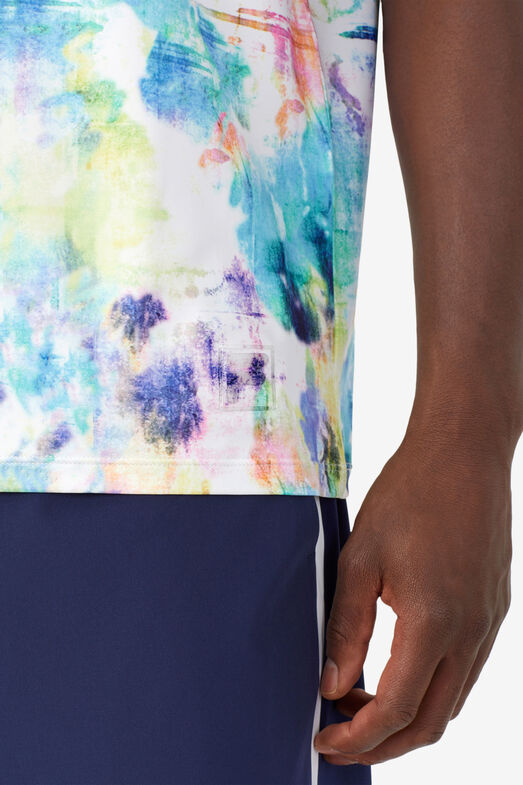 TIE DYE PRINTED CREW