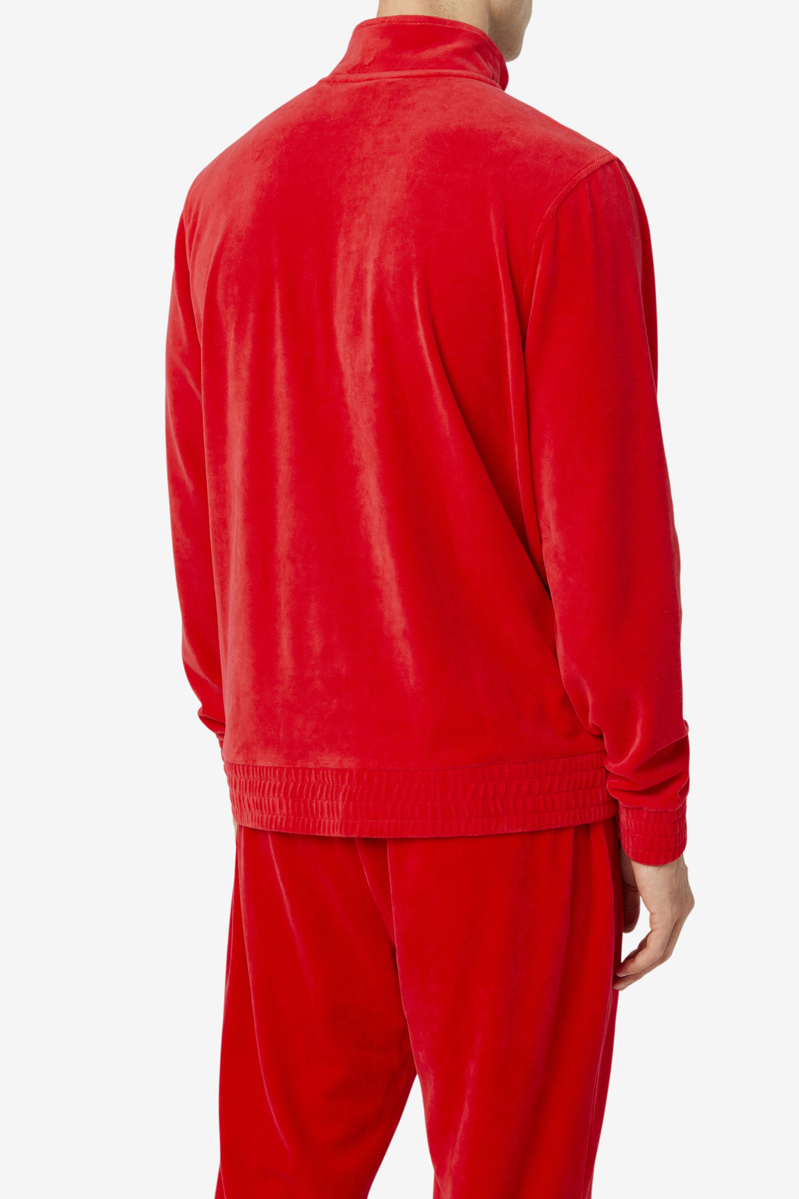 Men's Zip Up Velour Jacket | Fila