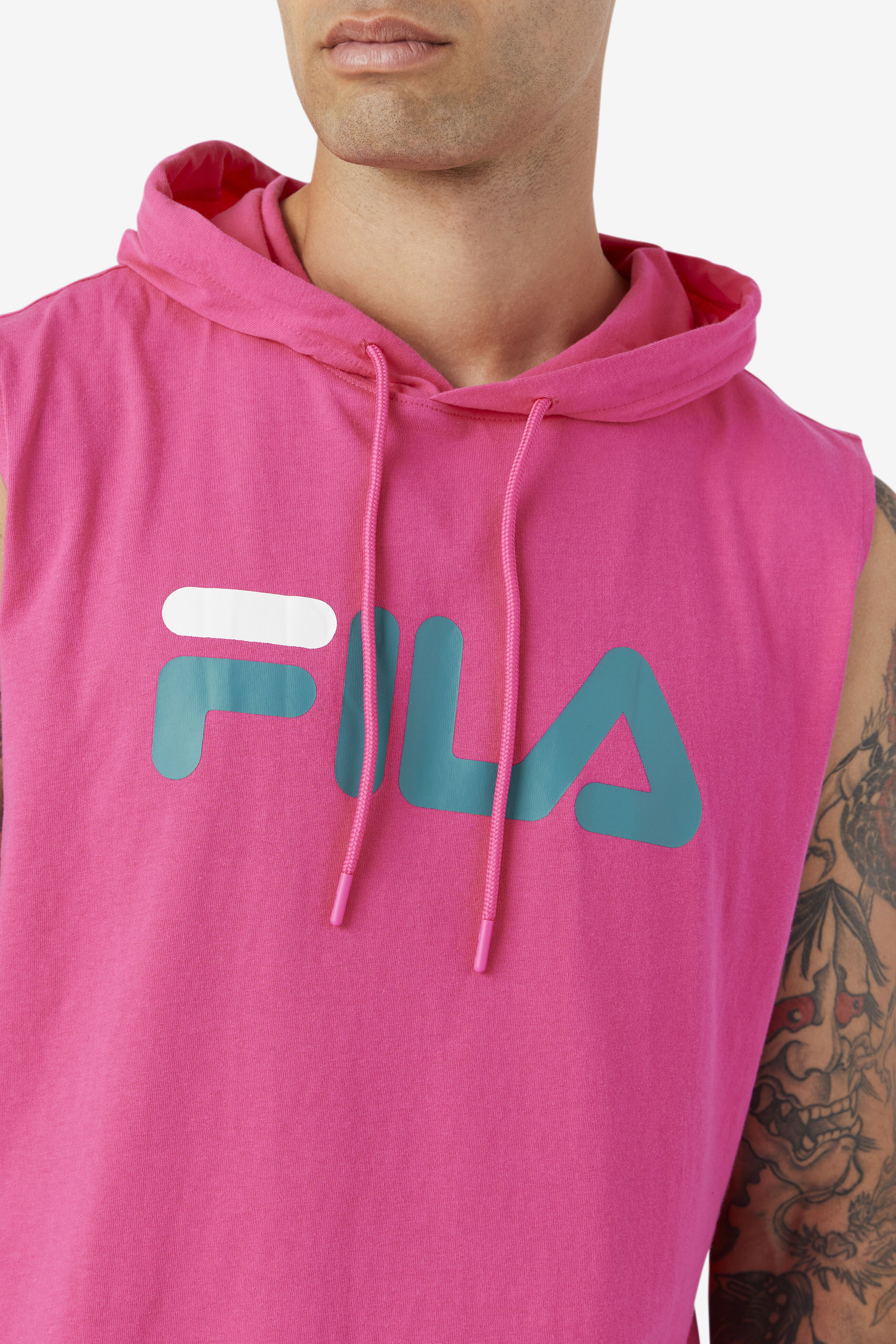 Fila sleeveless hoodie on sale