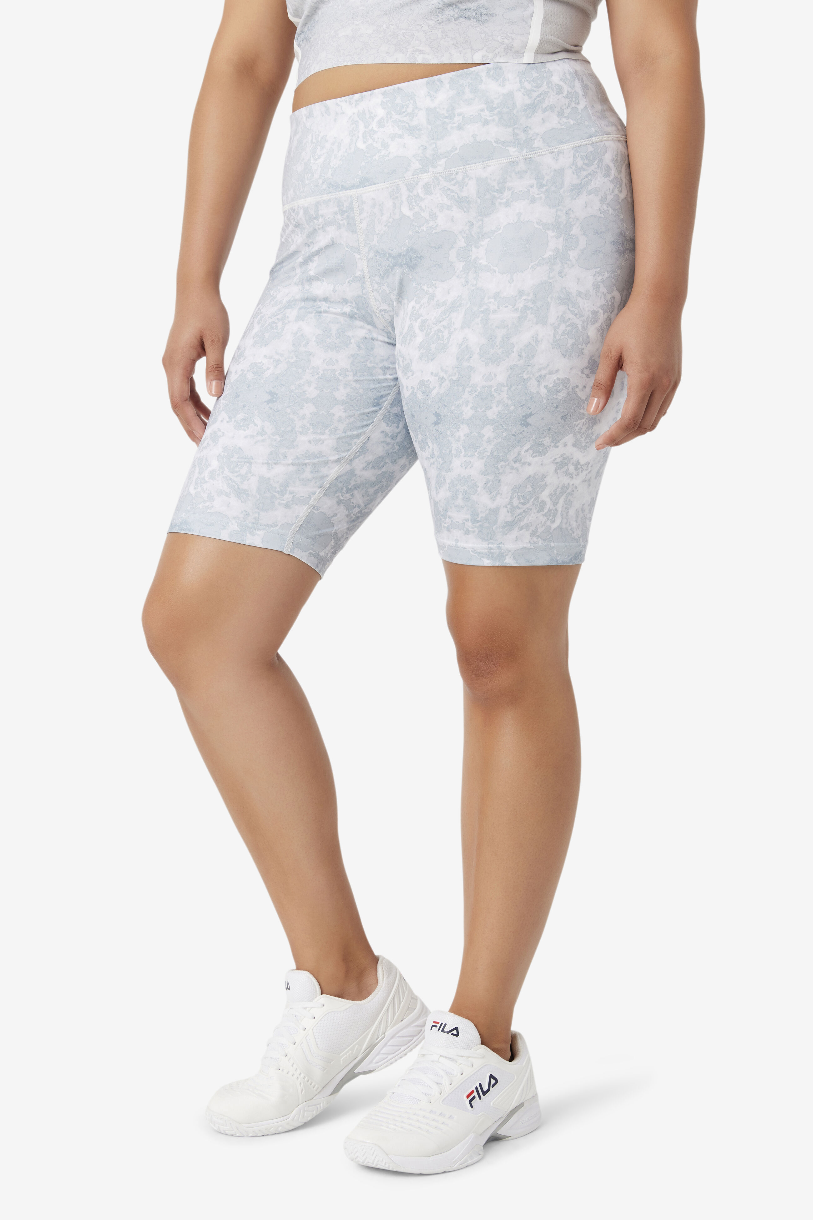 Fila biker shorts plus size sales