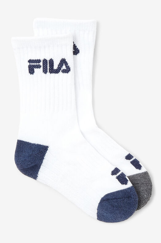 olie waterstof voorzetsel Kids' Cushioned Crew Sock 6-pack - Socks, Hats & Accessories | Fila