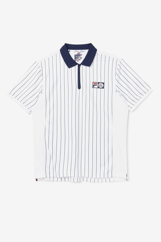 Zwakheid Belichamen tandarts Brooks Brothers X Fila Championship Pinstripe Polo Shirt | Fila