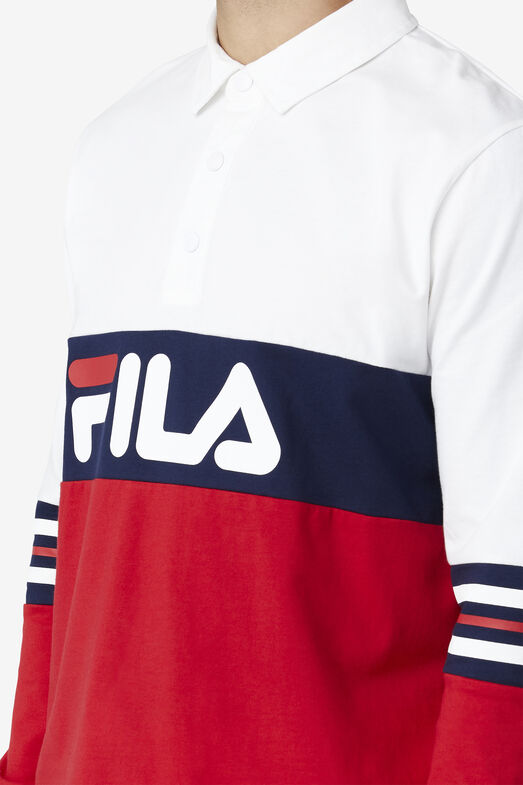 Skynd dig Reparation mulig nød Syd Long Sleeve Men's Polo Shirt | Fila