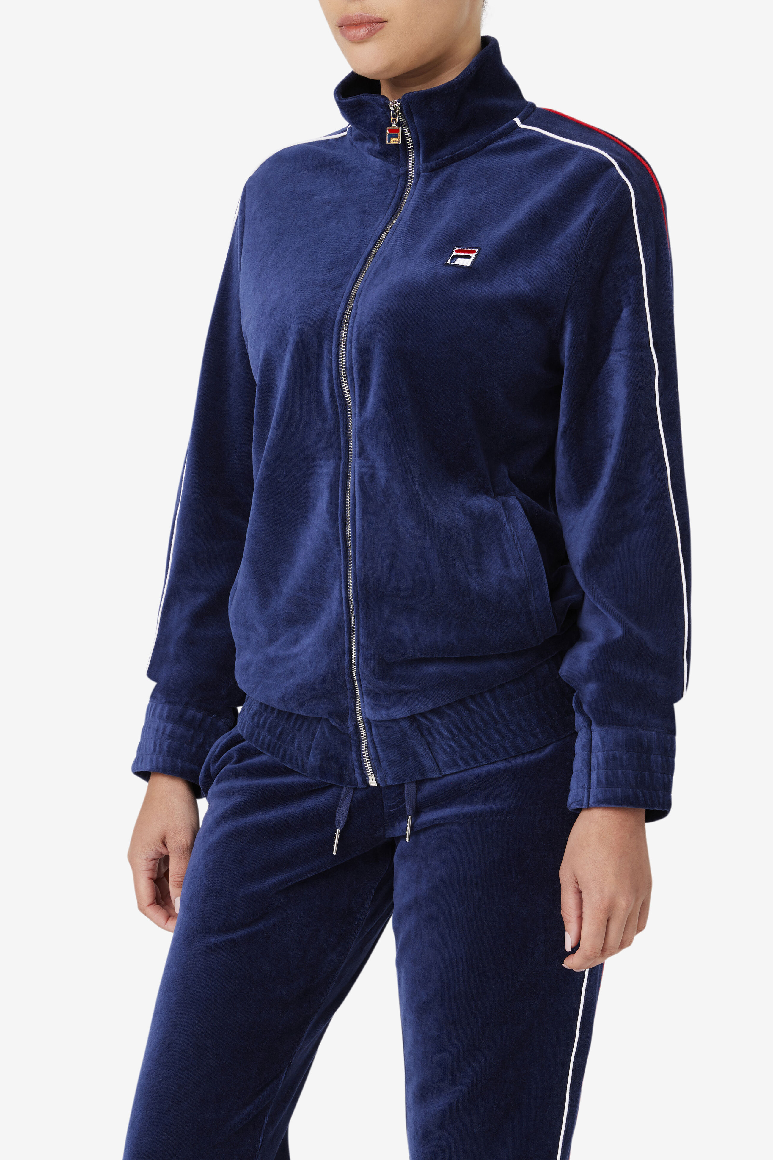 Fila velour outlet jacket womens