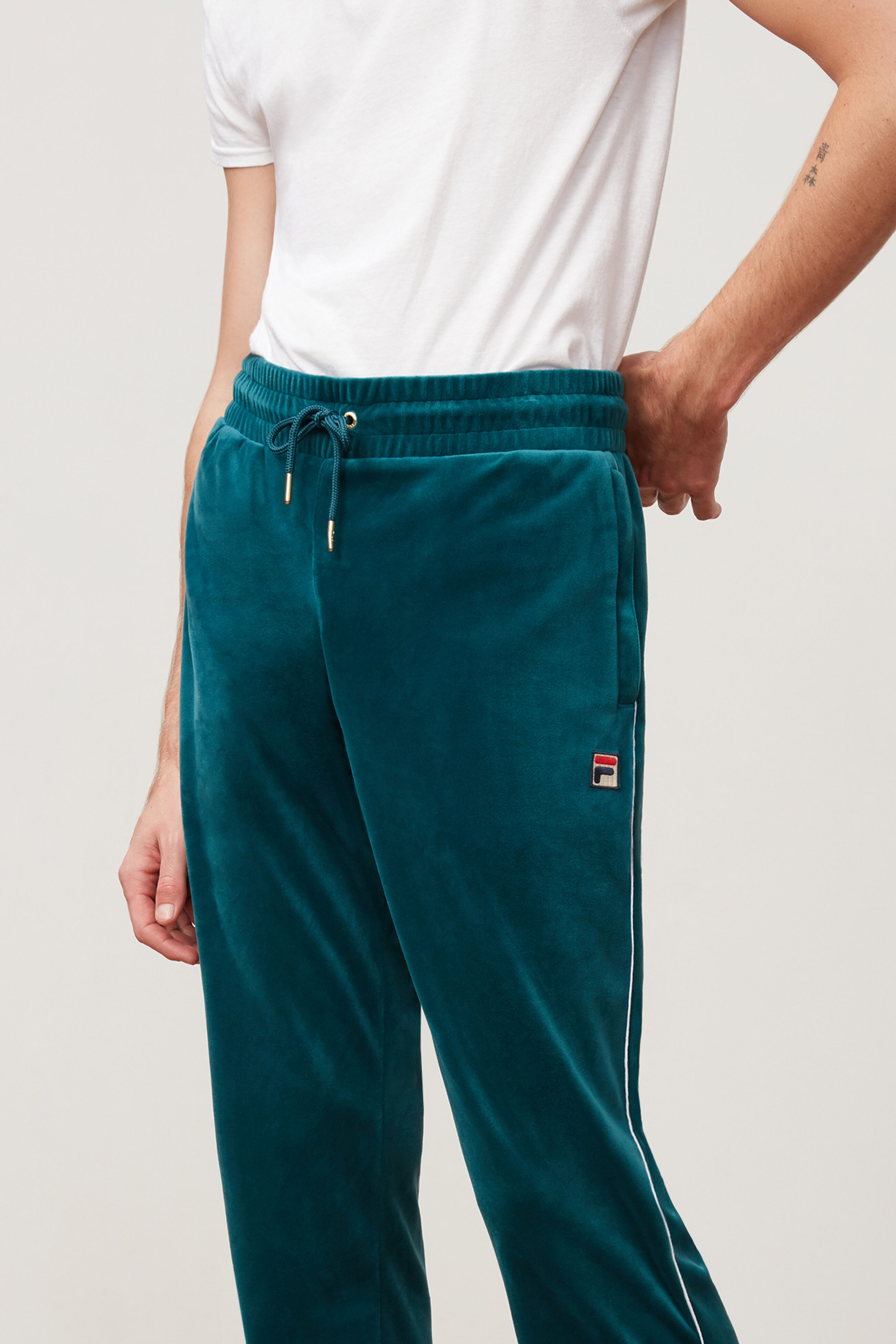 Cyrus Velour Pant Sweatsuits Tracksuits Fila
