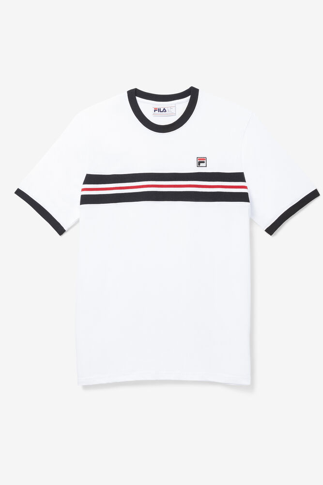 SILVER TEE/*WHT/BLK/CRED/Large