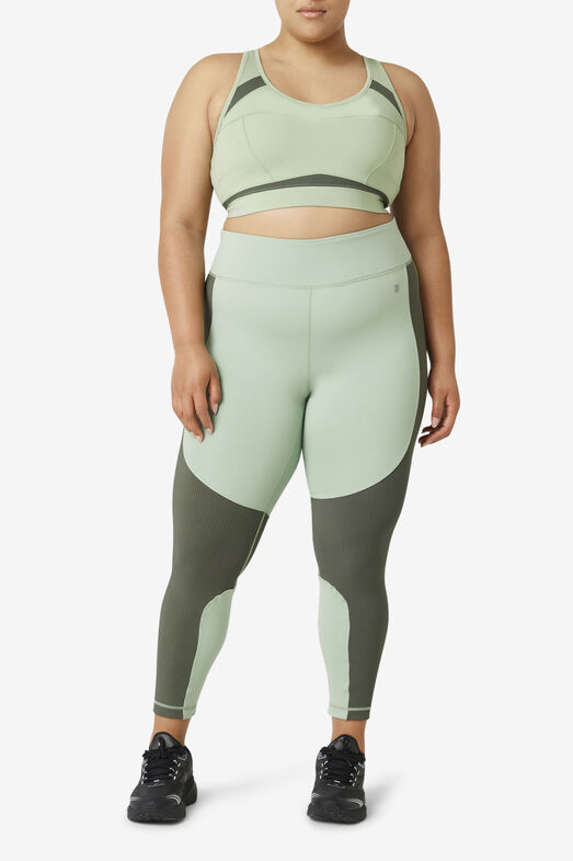 FORZA TEXTURE LONG LEGGING/BASIL/THYM/1XLarge