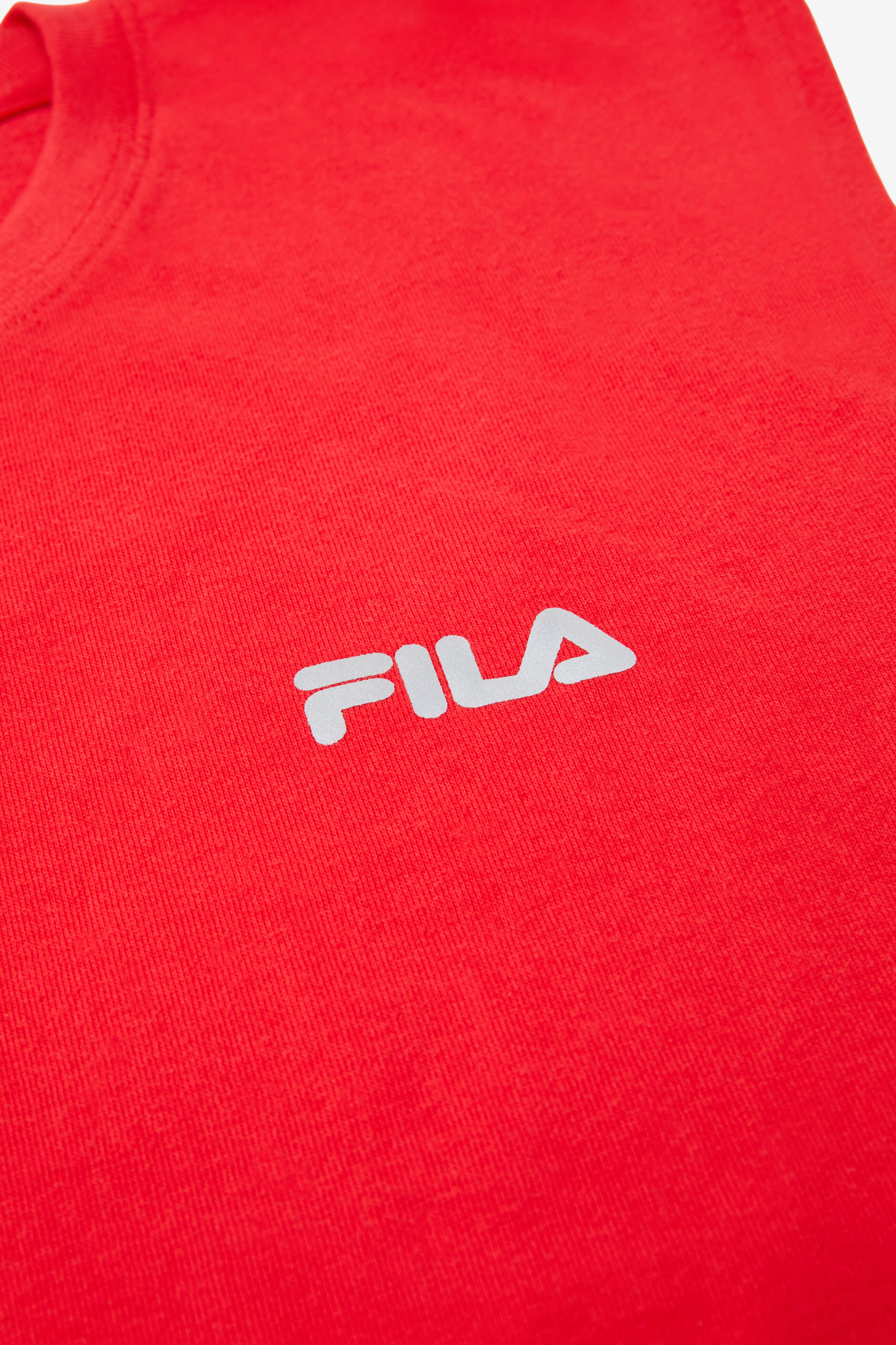 Fila shirt mens red best sale