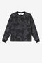 MYRON TIE DYE CREW/BLACK/Large