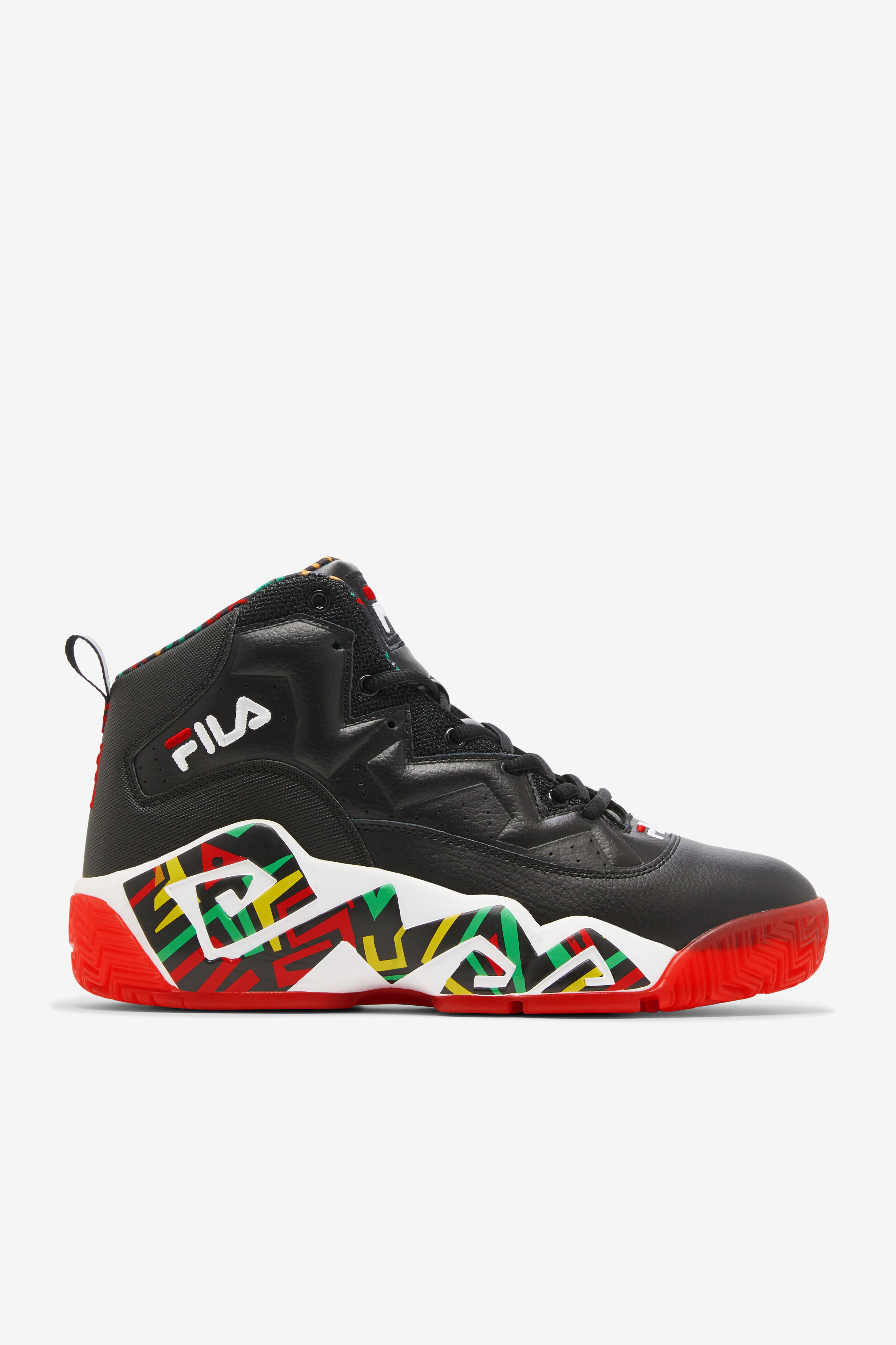 Fila black basketball outlet shoes