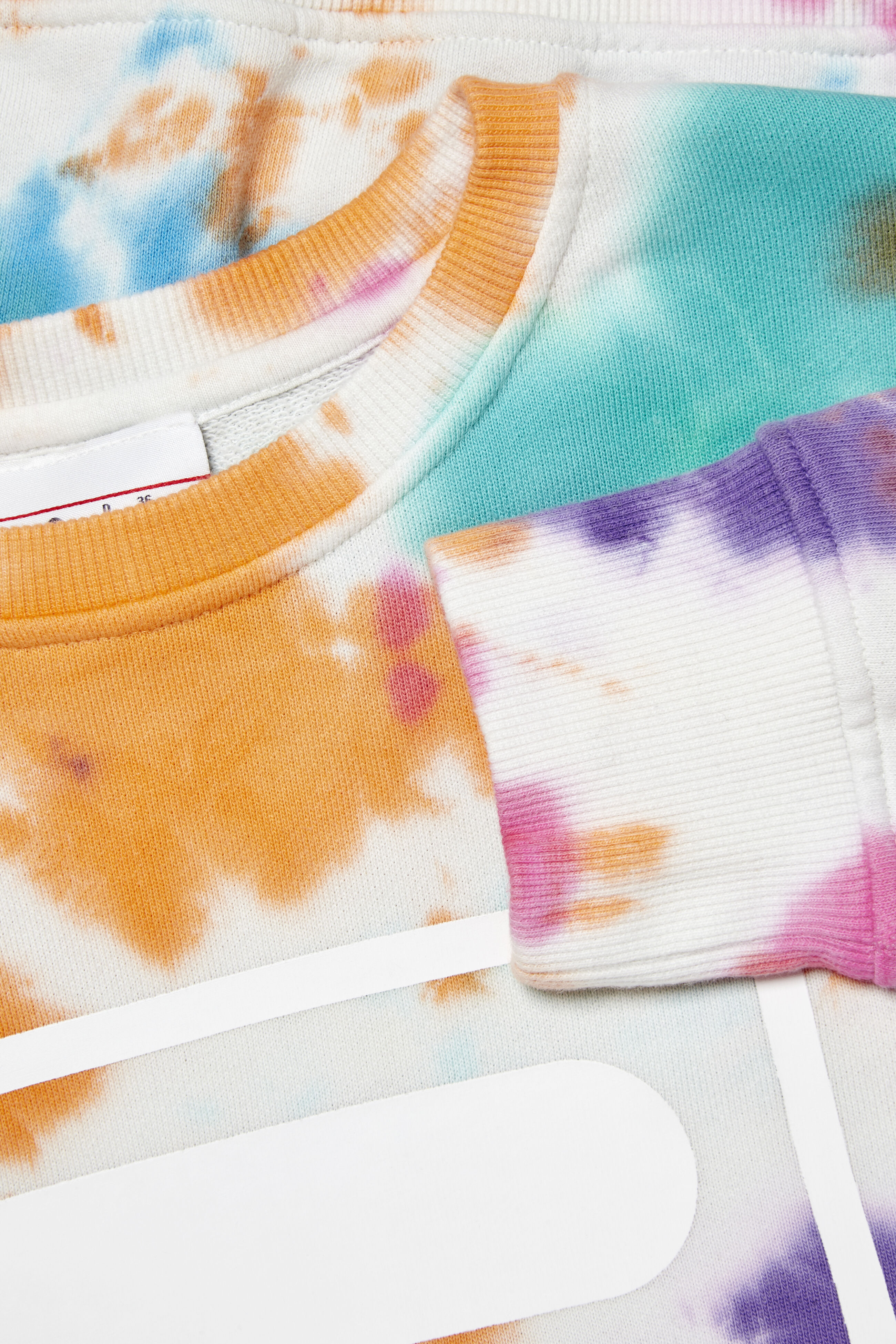 Fila ashley shop tie dye sweatshirt