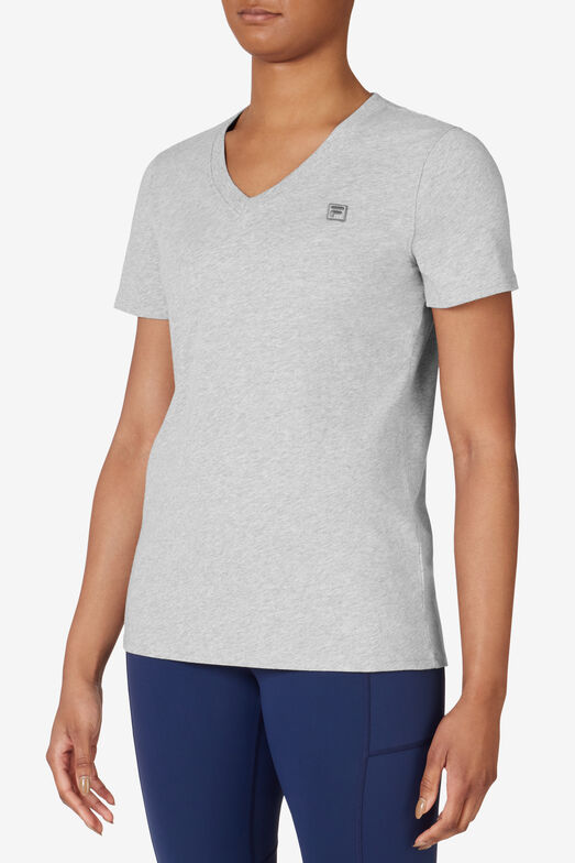 ELEVATED ESSENTIALS V-NECK TEE