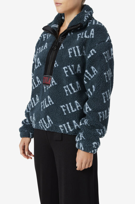 JAYLA SHERPA HALF ZIP