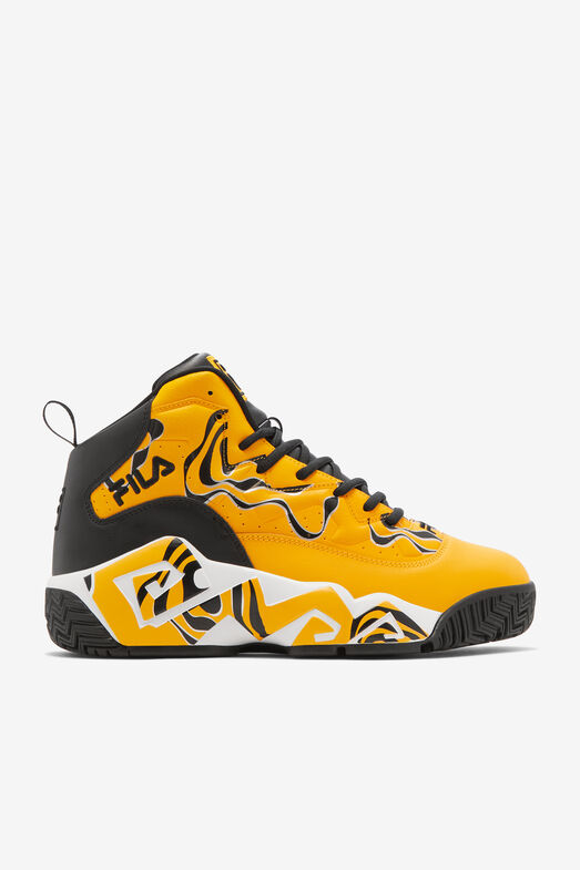 Mb Men's Black And Yellow Basketball Shoes